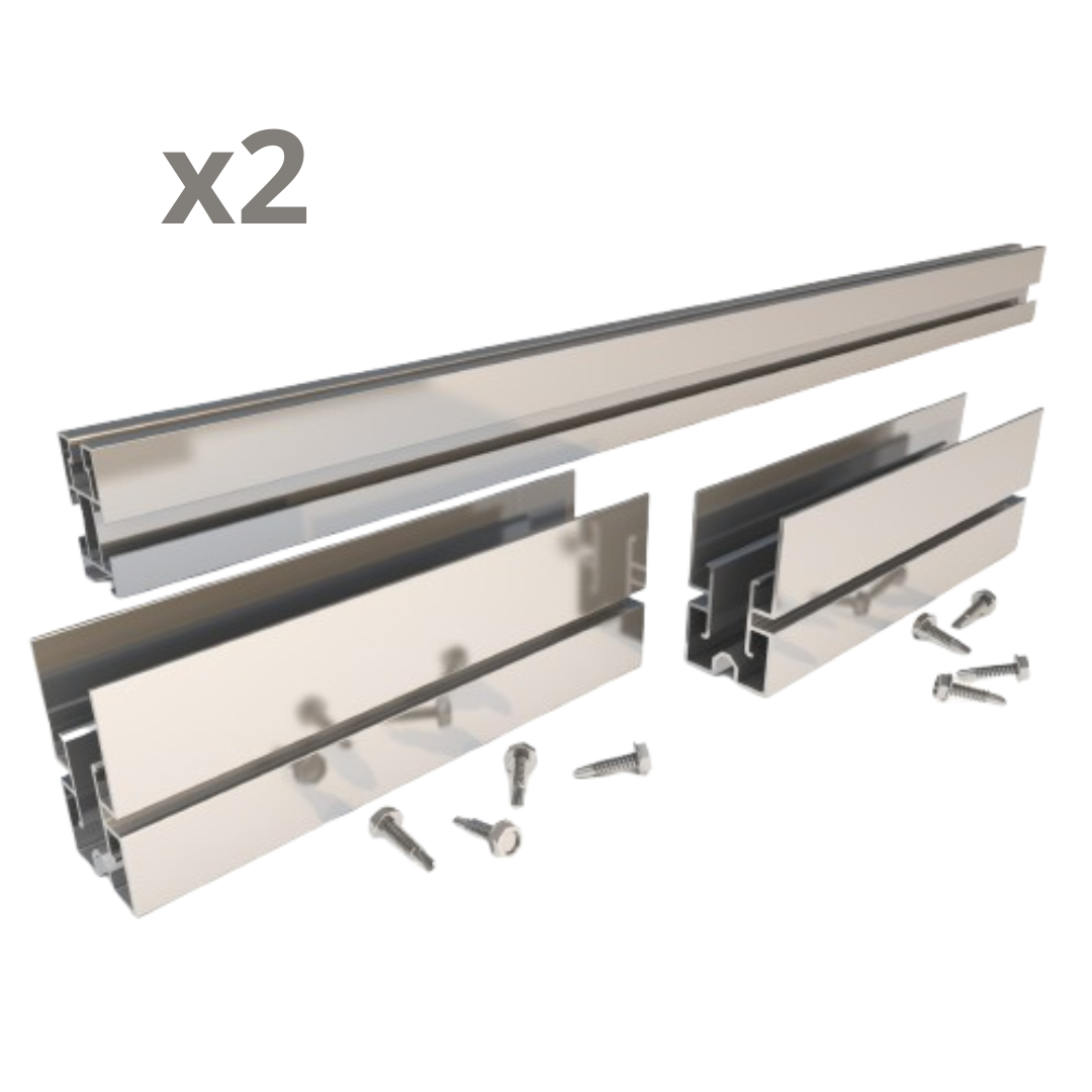 Kit de Unión S16 para Disposición Horizontal de Módulos