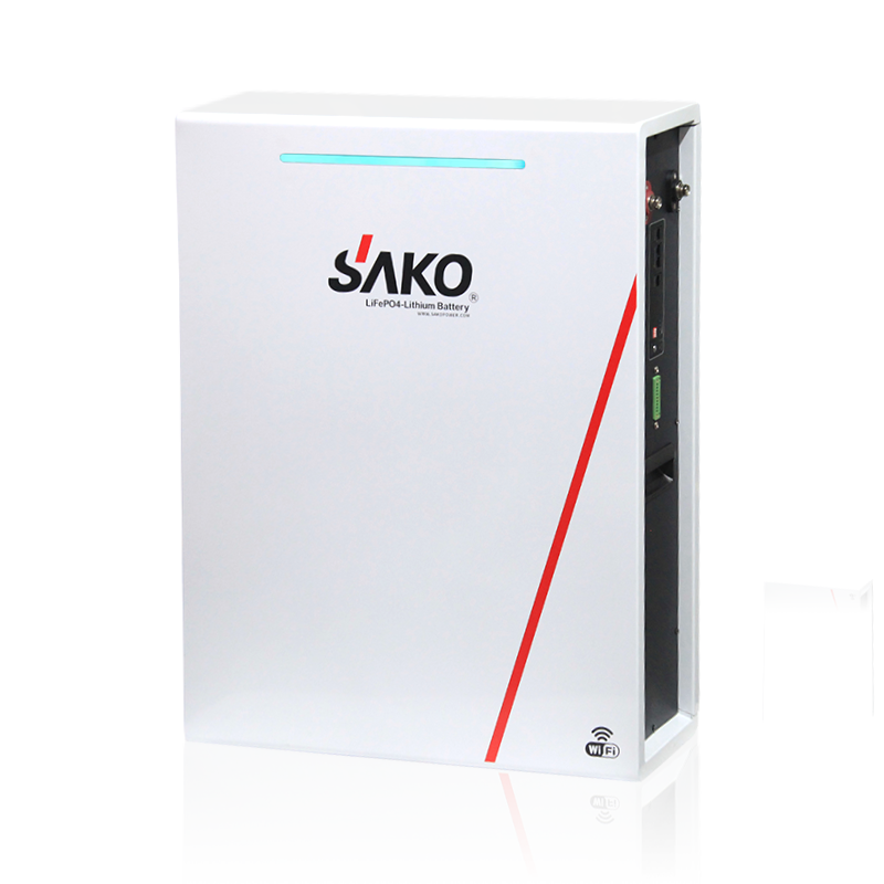 Shenzhen Sako Solar Co., Ltd. - Speicher - SAKO Li-Pack New Wall Stand Lithium Battery Pac... Li-Pack 25,6v200ah - Art. 28452