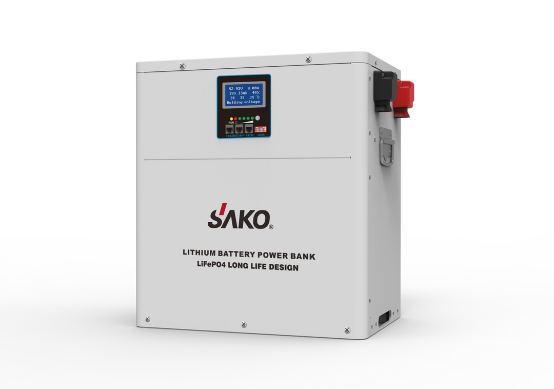 Shenzhen Sako Solar Co., Ltd. - Speicher - SAKO Lithium Battery Pack With BYD Cells Li-tower 51,2V300ah - Art. 28451