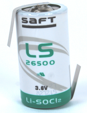 Saft Lithium Rundzelle LS26500 mit HBG L