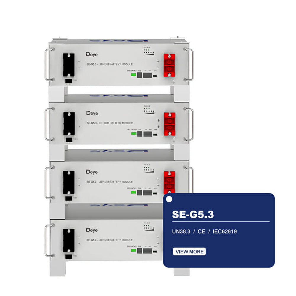 EnergyX Electronic Technology Co., Ltd. - Speicher - SE-G5.3 51.2V 103Ah 5.32Kwh LiFePO4 Server Rack... SE-G5,3 - Art. 34573