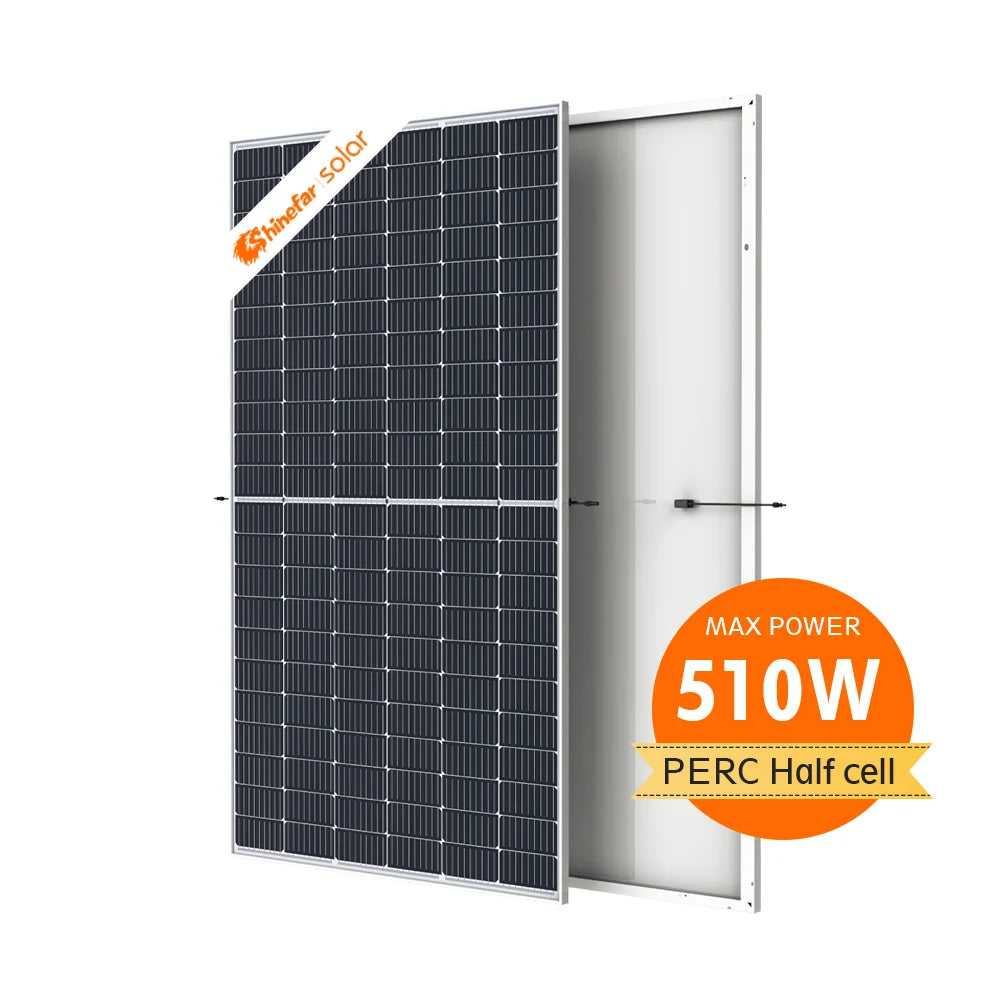 Shinefar Solar Co., Ltd. - Solarmodul - SF-M18/132 495-510W PERC SF-M18/132 510 - Art. 201354