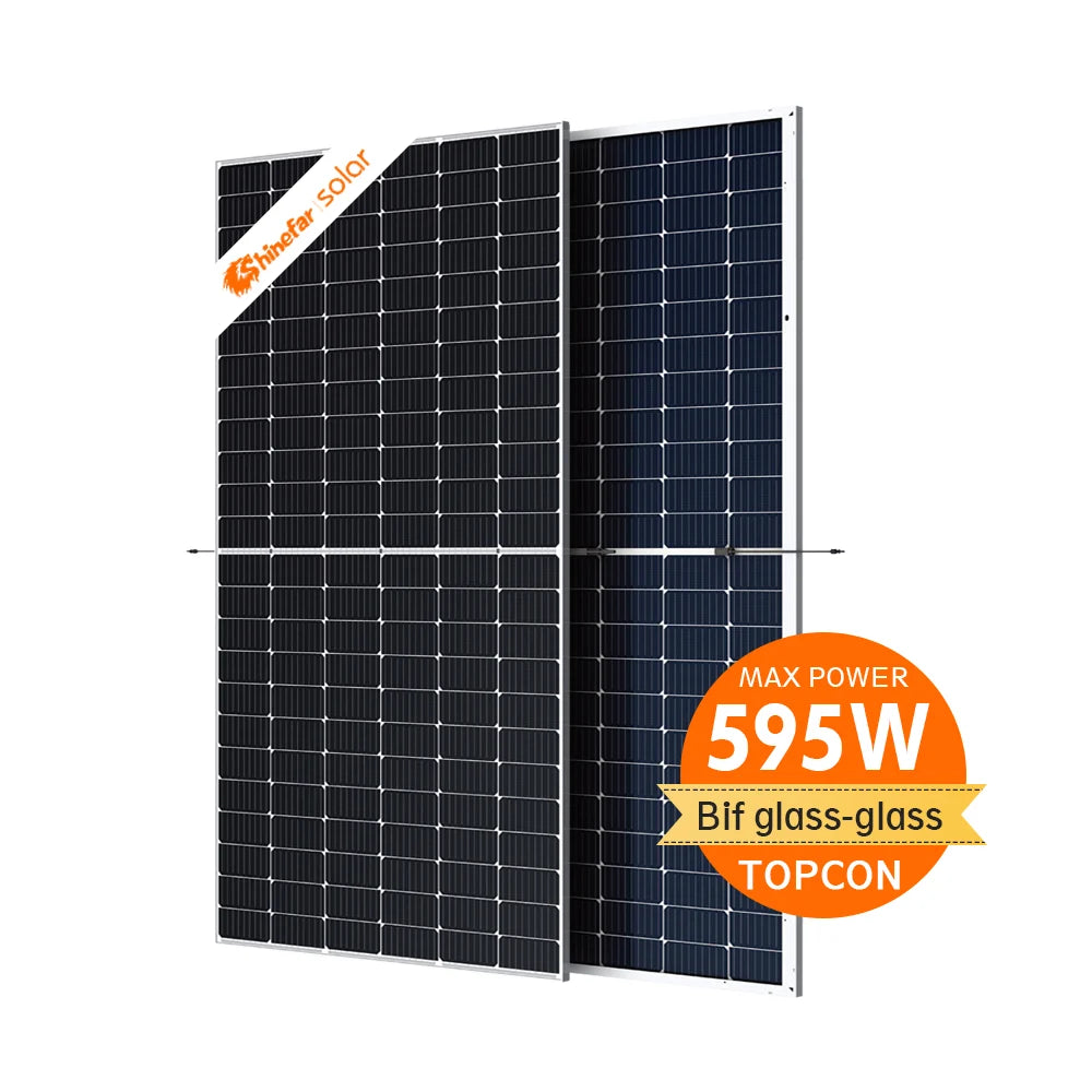 Shinefar Solar Co., Ltd. - Solarmodul - SF-M18/G144 580-595W Topcon SF-M18/G144585 - Art. 222445