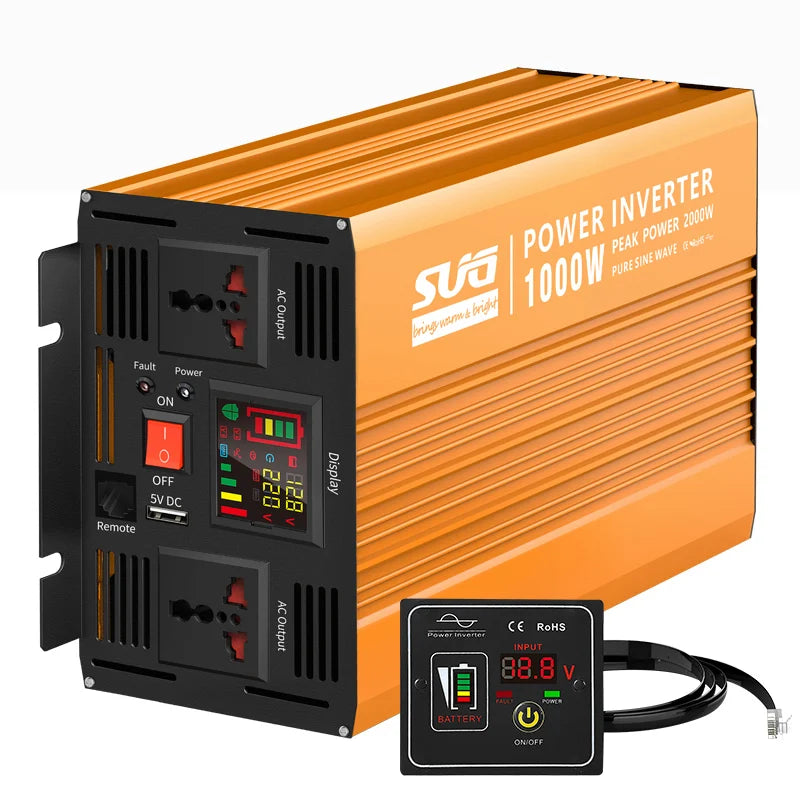 SUG New Energy Co., Ltd. - Wechselrichter - SGPE-Pure Sine Wave Inverter SGPE 2000W - Art. 46780