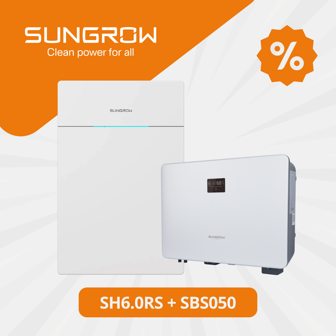 Wechselrichter Sungrow SH6.0RS + Batterie SBS050