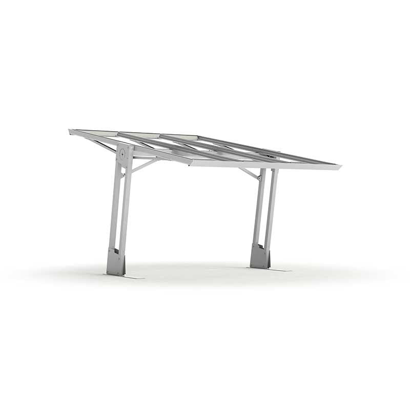 SHAPE - SHAPE 1+ - carport pour 1 véhicule (dim. élargies PMR) - RAL 9010 Blanc - SHAPE1+9016