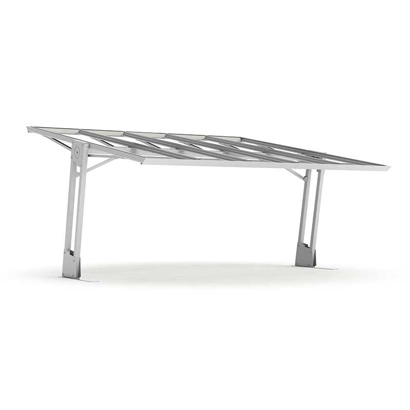 SHAPE - SHAPE 2+ - carport pour 2 véhicules (dim. élargies PMR) - RAL 9010 Blanc - SHAPE2+9016