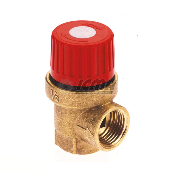Icma Membran-Sicherheitsventil f/f 1/2'' 3 Strichcode 91241adaf