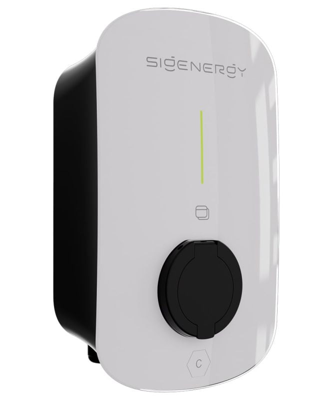 SIGENERGY Wechselrichter EV AC Charger 11 kW, 4G, Typ-2 mit Shutter, Weiß