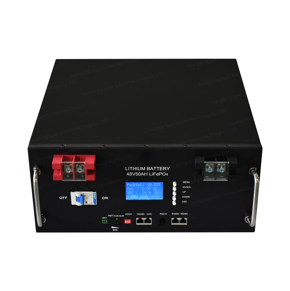 Guangdong Super Battery New Energy Co., Ltd. (Sipani) - Speicher - SIPANI Server Rack LiFePO4 Battery (24/48V 50/1... CD-SRB512V300 - Art. 26937