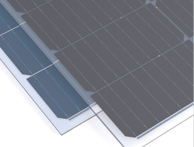 China National Building Material Group Corporation - Solarmodul - SKT430~460M6 Double glass bifacial frameless SKT445M6 - Art. 185117