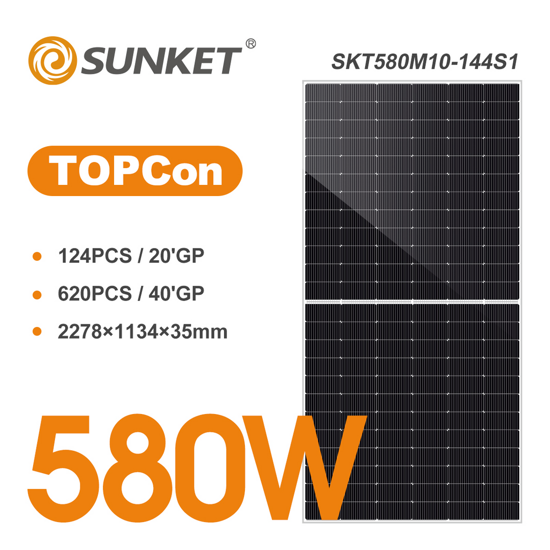 Wuxi Sunket New Energy Technology Co., Ltd. - Solarmodul - SKT580M10-144S1-US SKT580M10-144S1 - Art. 240659