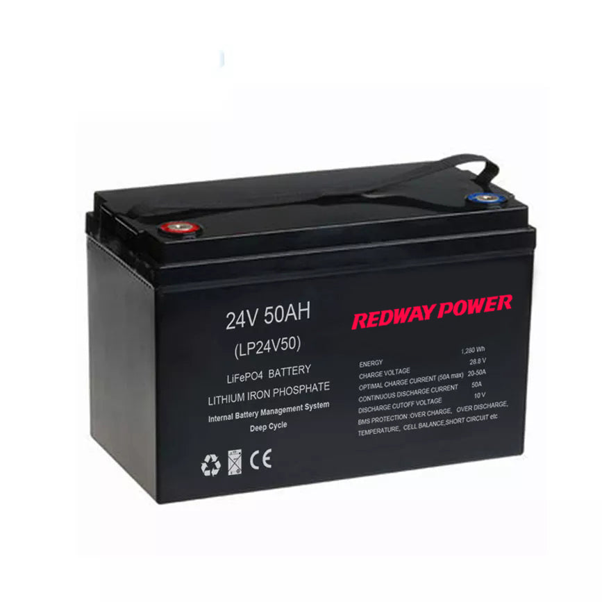 Shenzhen Redway Power, Inc - Speicher - SLAR 24V LiFePO4 Series 24V 300AH - Art. 36020
