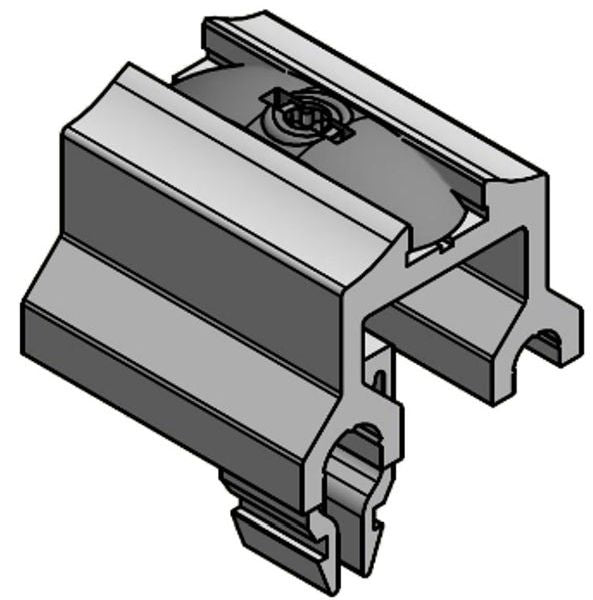 SL Rack Blitzschutzklemme oben (Modulrahmenhöhe mind. 45 mm)