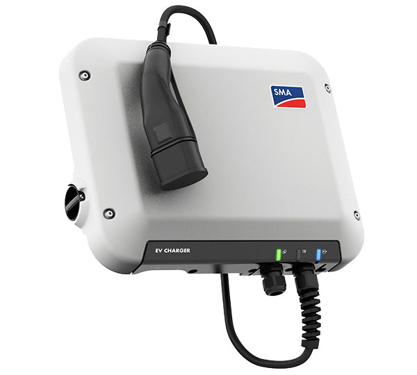 SMA Ladestation Wallbox EV Charger EVC22-3AC-10 3PH, 22 kW, mit 7,5m Ladekabel