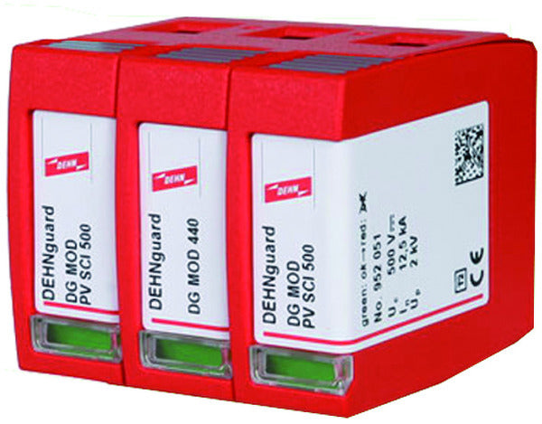 SMA Überspannungsableiter DC SPD KIT 3-10 Typ II f. Eingang A+B