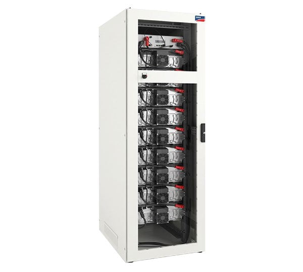 Solarics_SMA Solarspeicher COMMERCIAL STORAGE 50-20 EXTENSION-RACK ZELLCHEMIE NMC, 56,0 KWH NUTZBAR