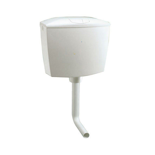 Oliver Rucksack-WC-Spülkasten mit 2 Knöpfen Smaragd aus externem PVC 955