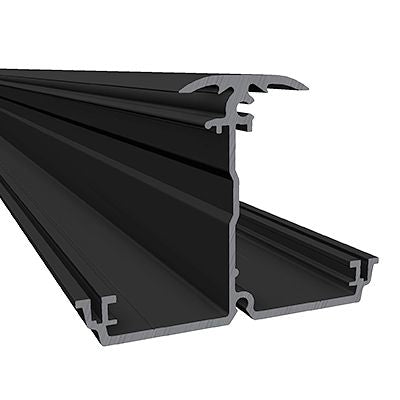 SOL-50 Carport Horizontalprofil 3,42m schwarz -Art. 108600