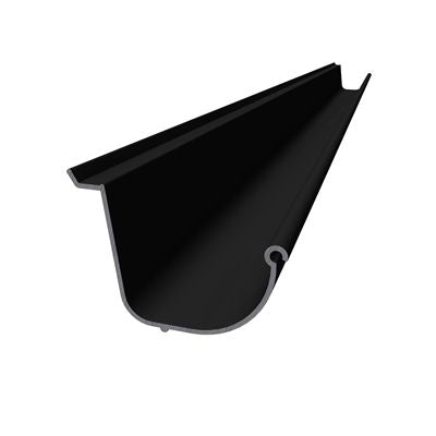 SOL-50 Carport Regenrinne 3,42m schwarz -Art. 108610
