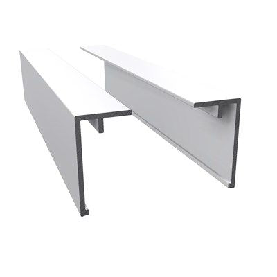SOL-50 XL-Vertikalverbinder 2x100mm pressblank VE20 -Art. 104200/20