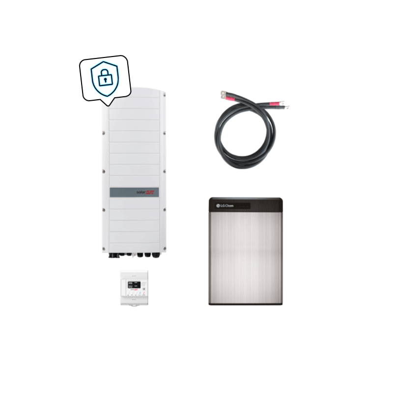 SOLAREDGE | LG StorEdge RWS-Wechselrichter SE8K mit LG RESU 12