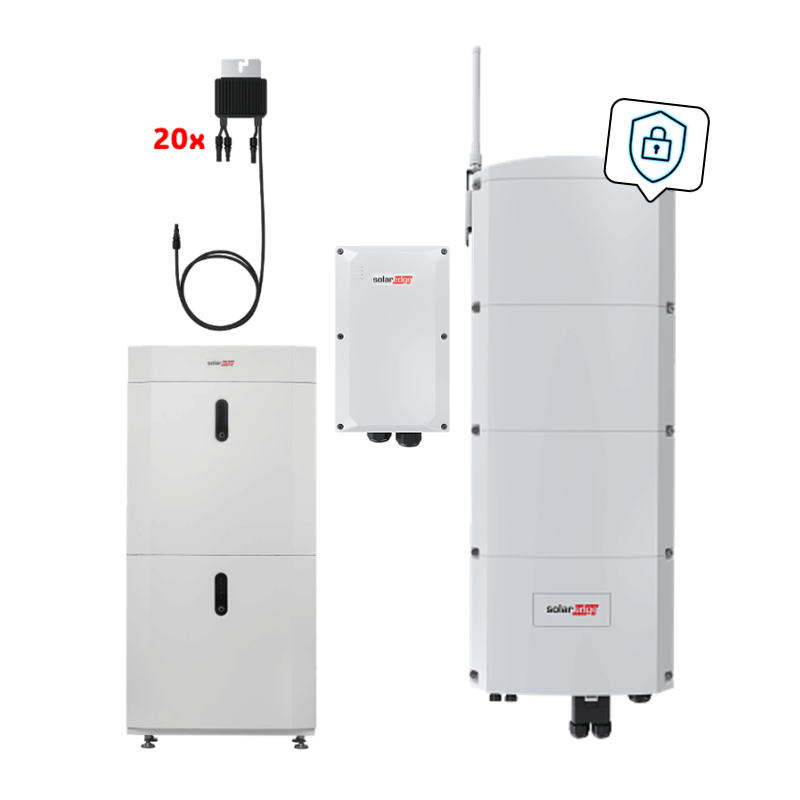 SOLAREDGE Single Kit Backup 8 kW mit 9,7 kWh