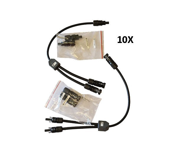 Solarics_SOLAREDGE Solarspeicher IAC-RBAT-RWYCBL-01 BRANCH CONNECTOR SET (10 STÜCK) ZUR PARALLELVERSCHALTUNG DER SOLAREDGE ENERGY BANK
