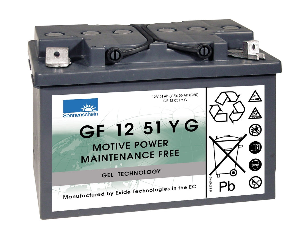 Sonnenschein GF 12 051 YG1 Blei-Gel-Akku 12V 51Ah