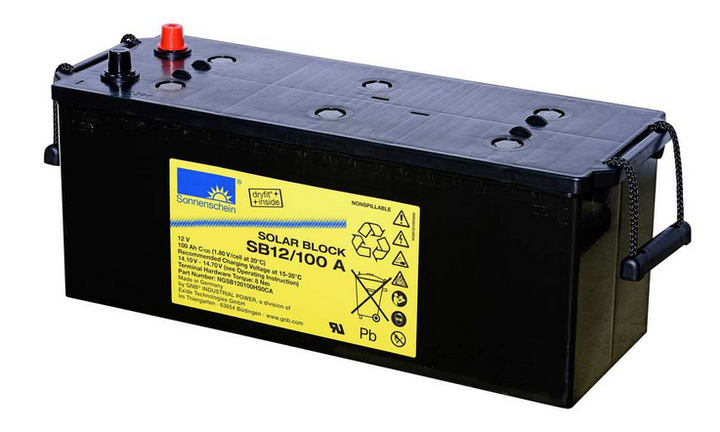 Sonnenschein SOLAR BLOCK SB12/100 A Blei-Gel-Akku 12V 100Ah
