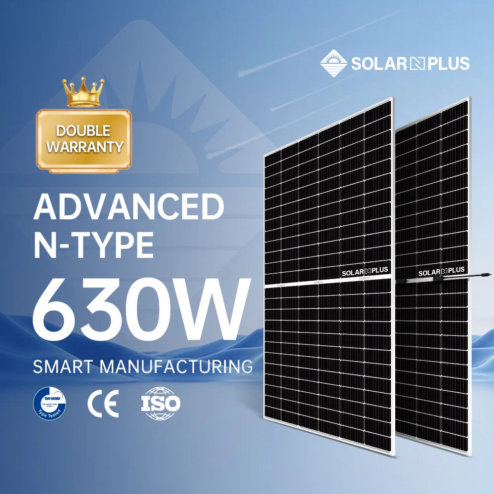 Solar N Plus New Energy Tech. Co., Ltd - Solarmodul - SP-N16A/144HG 610-630W 615 - Art. 218973