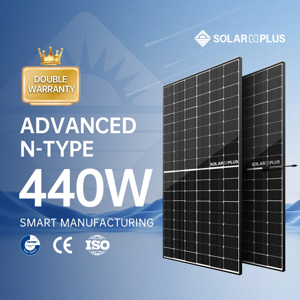 Solar N Plus New Energy Tech. Co., Ltd - Solarmodul - SP-N16/108HG 420-440W All-black 425 - Art. 207025