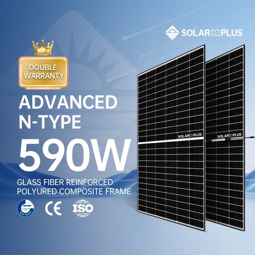 Solar N Plus New Energy Tech. Co., Ltd - Solarmodul - SP-N16/144HG 560-590W 570 - Art. 237066