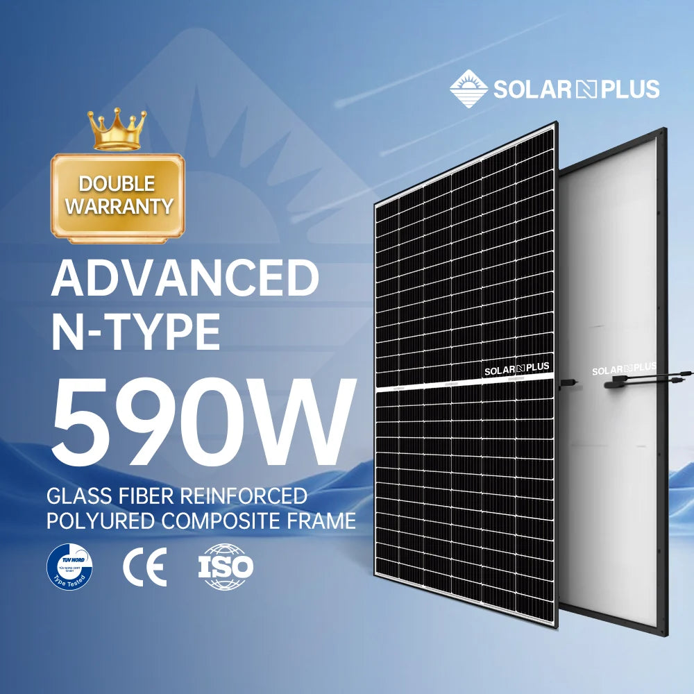 Solar N Plus New Energy Tech. Co., Ltd - Solarmodul - SP-N16/144H 570-600W 600 - Art. 237077