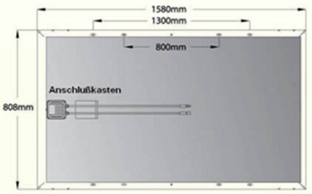 3G Solar GmbH - Solarmodul - SST170-72M 170W - Art. 107737
