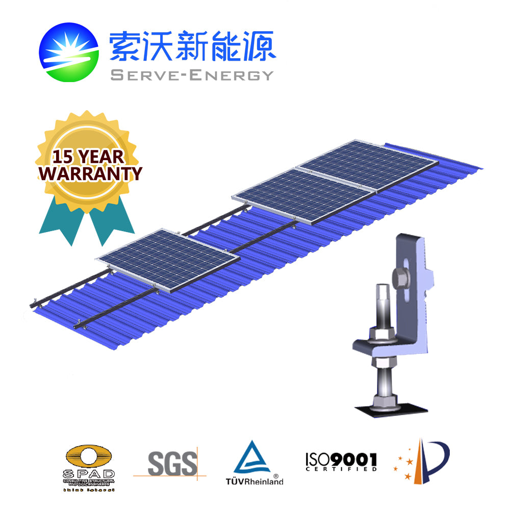 Serve (Xiamen) New Energy Co., Ltd. - Montagesysteme - STTS SClip HL Metal Roof PV Mounting System STTS SClip HL - Art. 6832