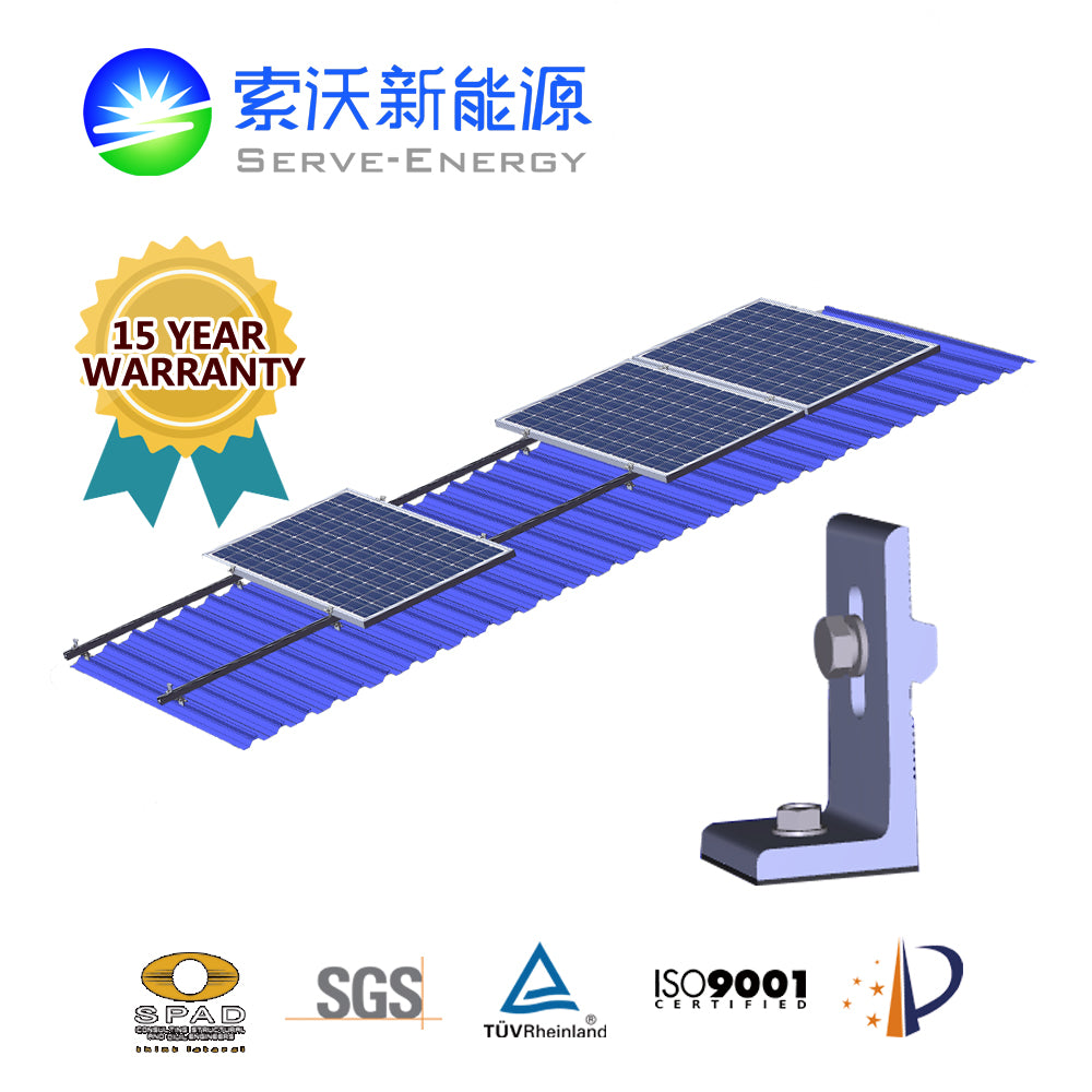 Serve (Xiamen) New Energy Co., Ltd. - Montagesysteme - STTS SClip L Metal Roof PV Mounting System STTS SClip L - Art. 6830