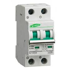 SUNTREE SL7N63-2P-20 - 800 VDC 20 A 2P DC MAGNETOTHERMISCHER LEISTUNGSSCHALTER -Art. SL7N63-2P-20