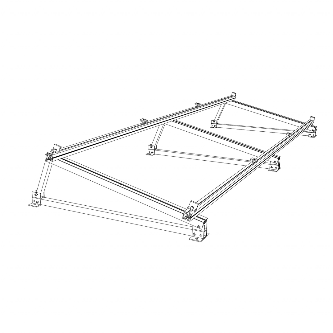 Solarvatio - Montagesysteme - SV-E-03V1-72 SV-E-03V1-72 - Art. 8368
