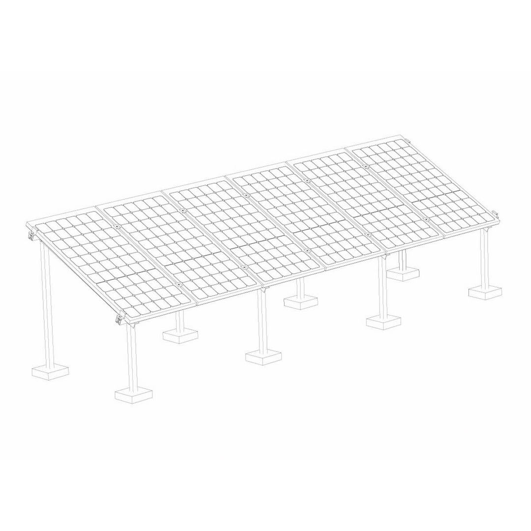 Solarvatio - Montagesysteme - SV-P-06V1-72 SV-P-06V1-72 - Art. 8384