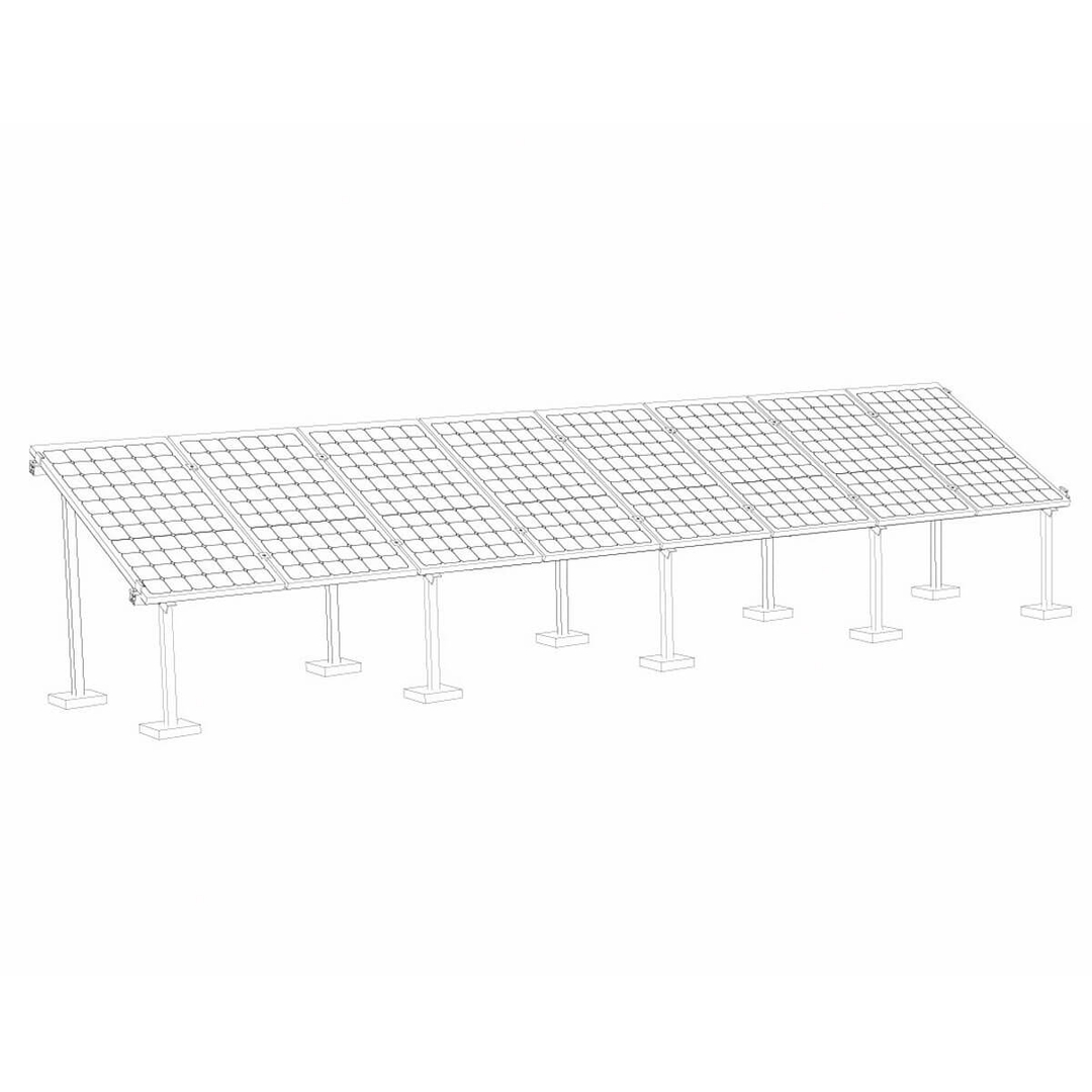 Solarvatio - Montagesysteme - SV-P-08V1-72 SV-P-08V1-72 - Art. 8385