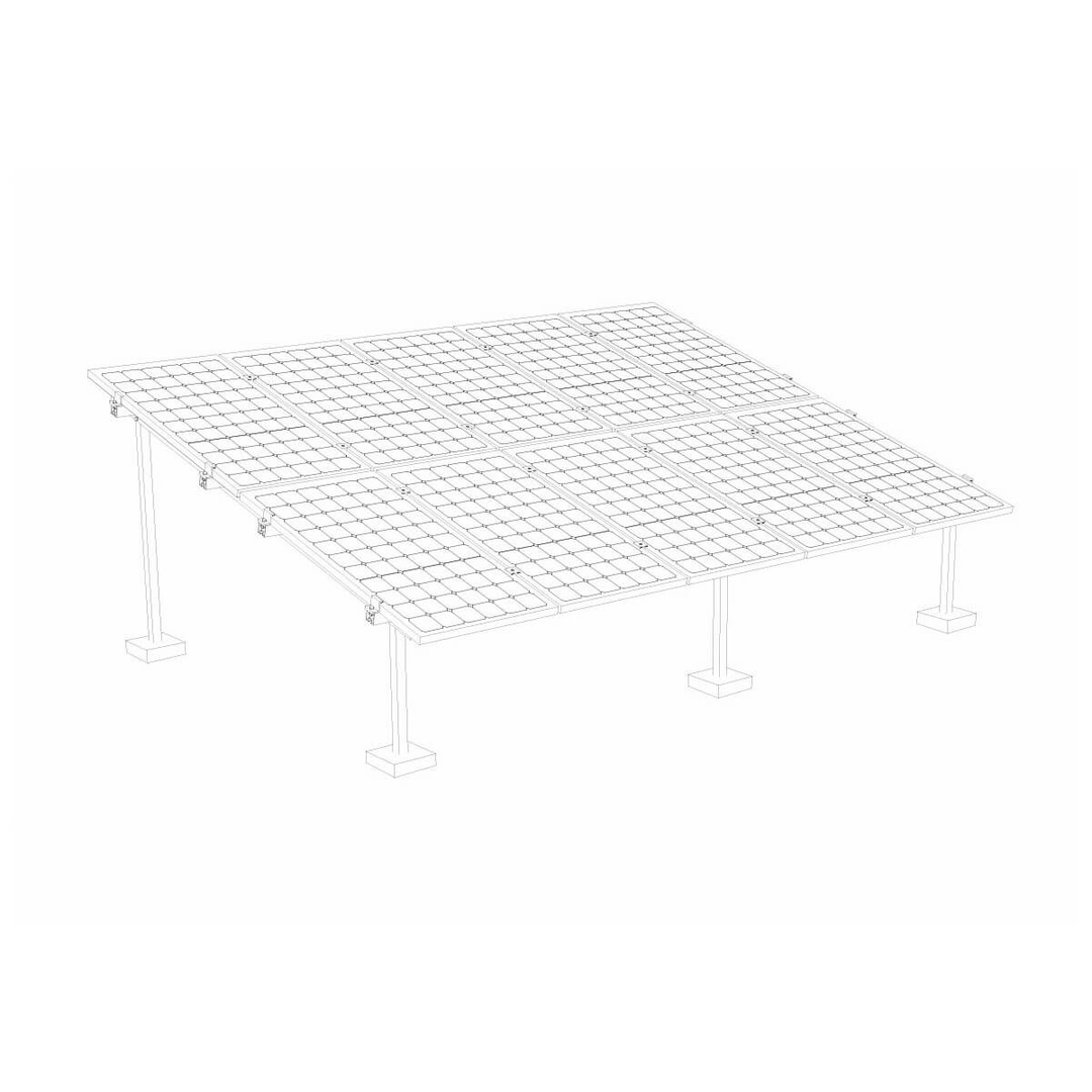 Solarvatio - Montagesysteme - SV-P-10V2-72 SV-P-10V2-72 - Art. 8386