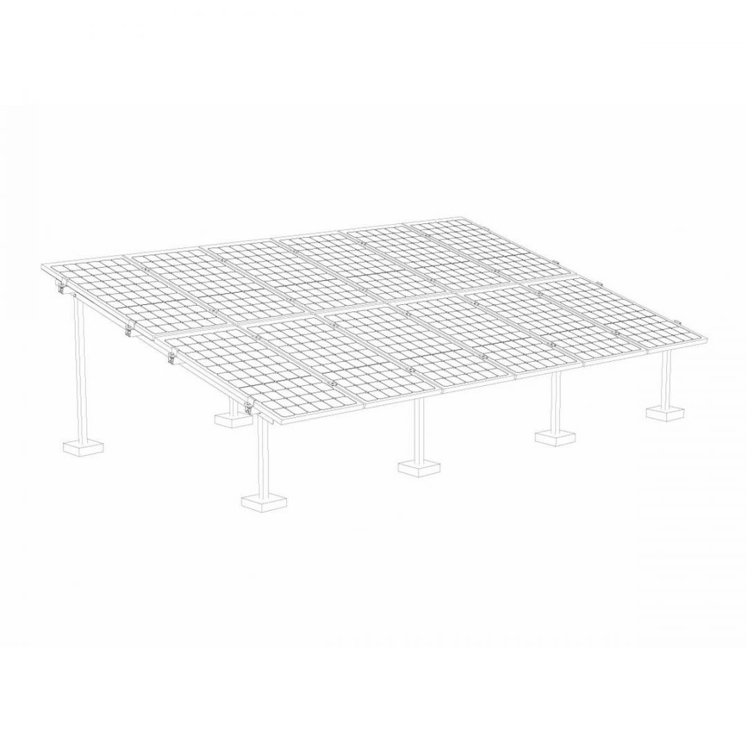 Solarvatio - Montagesysteme - SV-P-12V2-72 SV-P-12V2-72 - Art. 8387