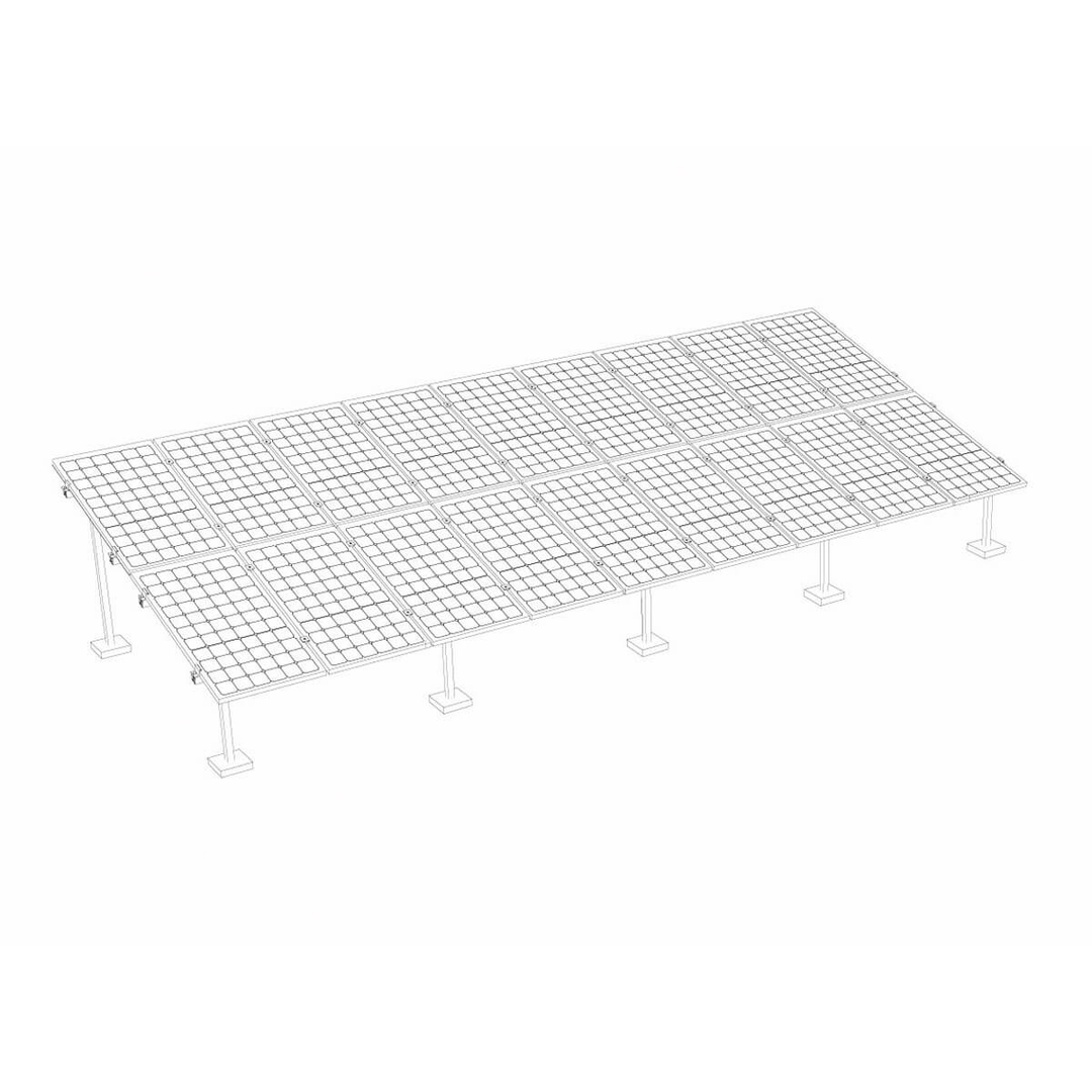 Solarvatio - Montagesysteme - SV-P-18V2-72 SV-P-18V2-72 - Art. 8390