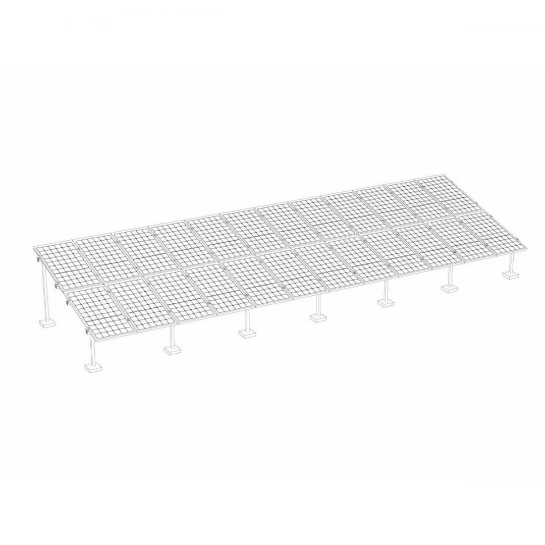 Solarvatio - Montagesysteme - SV-P-24V2-72 SV-P-24V2-72 - Art. 8393