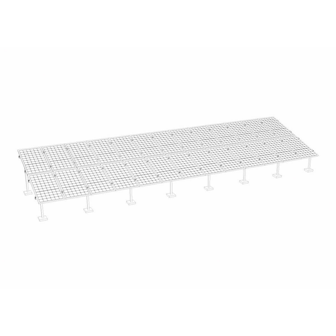 Solarvatio - Montagesysteme - SV-P-26V2-72 SV-P-26V2-72 - Art. 8394
