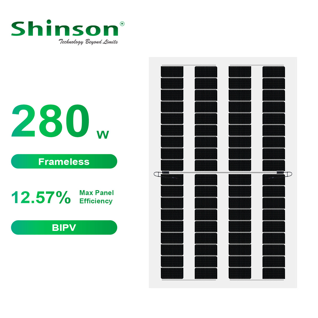 Shinson Technology Co., Ltd. - Solarmodul - S BLADE (BIPV) S265-280N36BPV S265N36BPV - Art. 207642