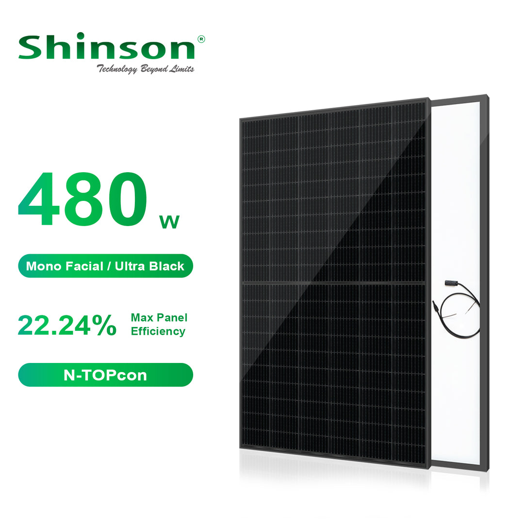 Shinson Technology Co., Ltd. - Solarmodul - S MAX S465-480M60NT3B S480M60NT3B - Art. 207679
