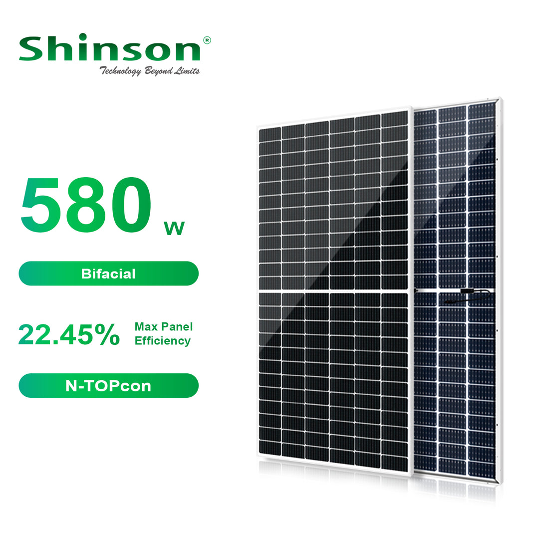 Shinson Technology Co., Ltd. - Solarmodul - S MAX S565-580M72NF3BF S580M72NF3BF - Art. 207683