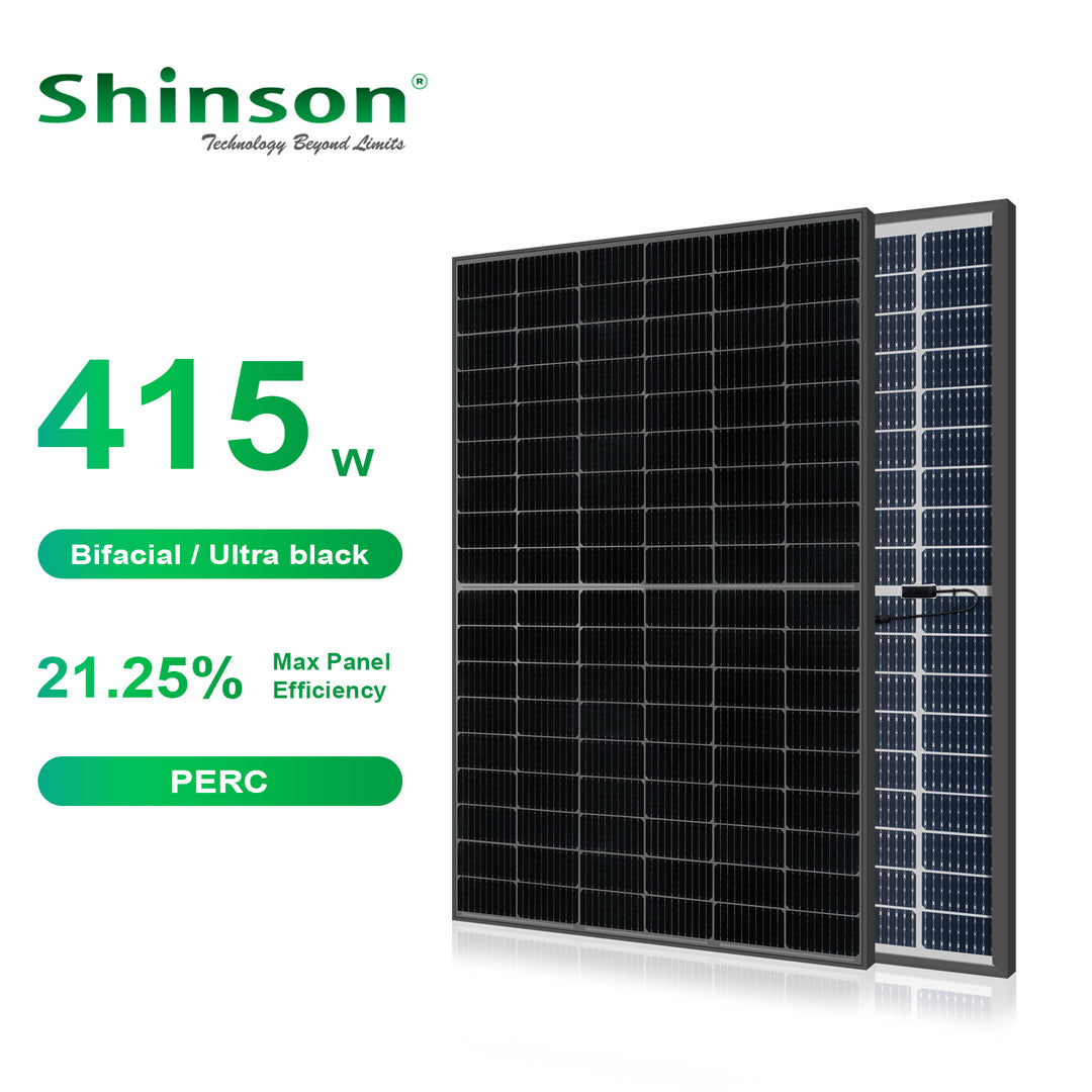 Shinson Technology Co., Ltd. - Solarmodul - S Nano S400-415M54P3BFB S405M54P3BFB - Art. 207703